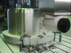 Large size and large diameter machining